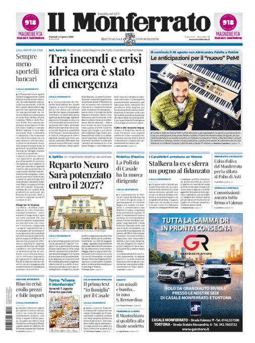 Il Monferrato - Edizione 59 del 04/08/2026